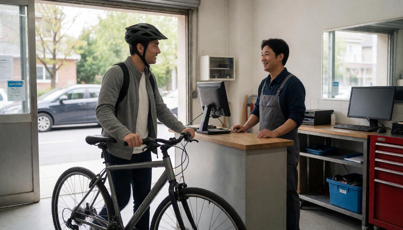 Household bike maintenance